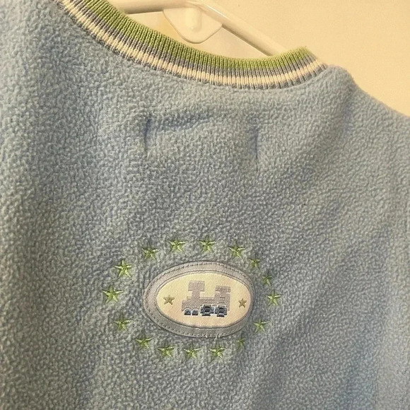 Vintage Gymboree Boys 1998 Snow Angel Layette One-Piece Rainbow Tag 3 Months - Picture 7 of 7